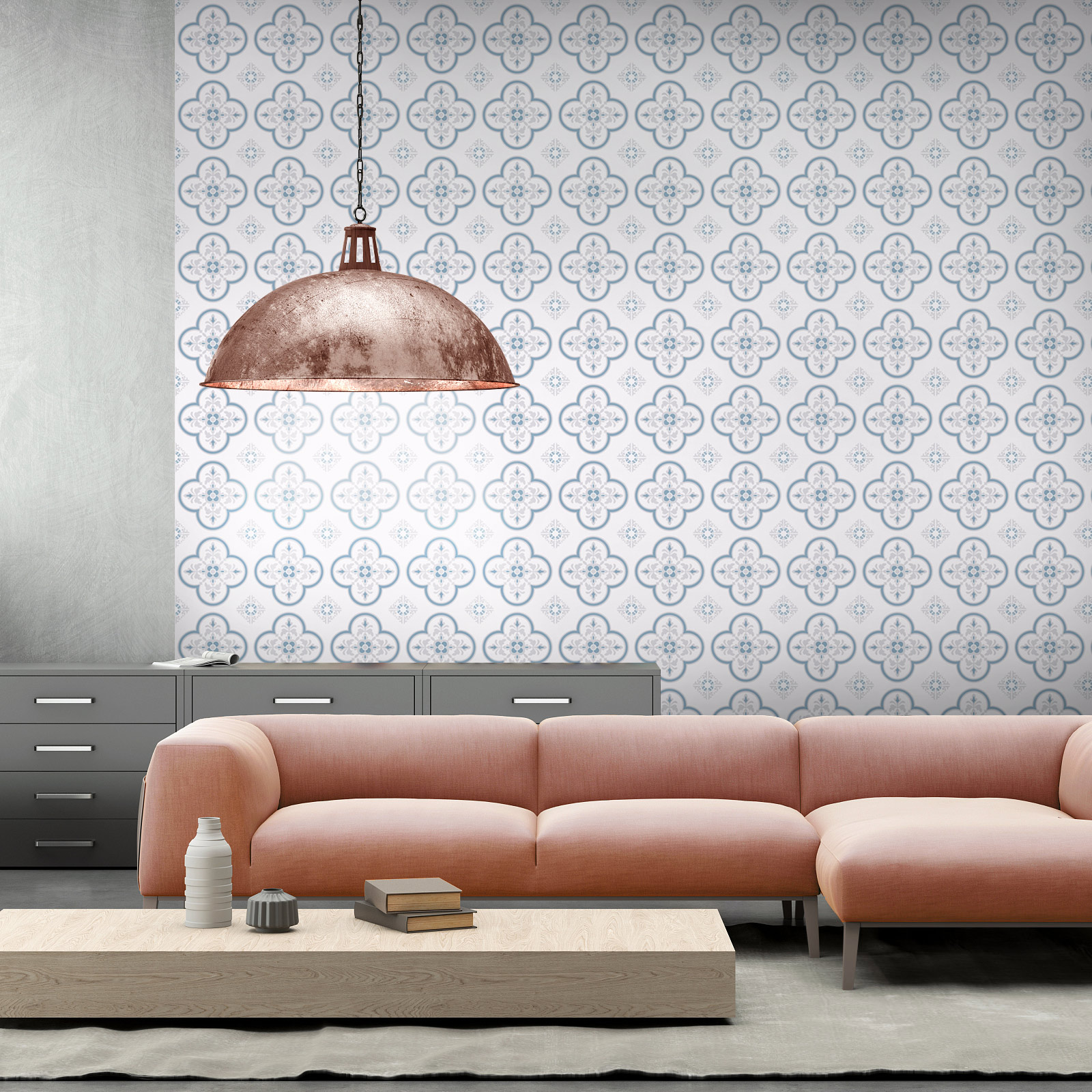 Hot Selling|akadeco Textured Mold Proof Wallpaper|Vinyl|Contemporary|Kitchen|Floral|Interior Design|18x18 Inch|OEM