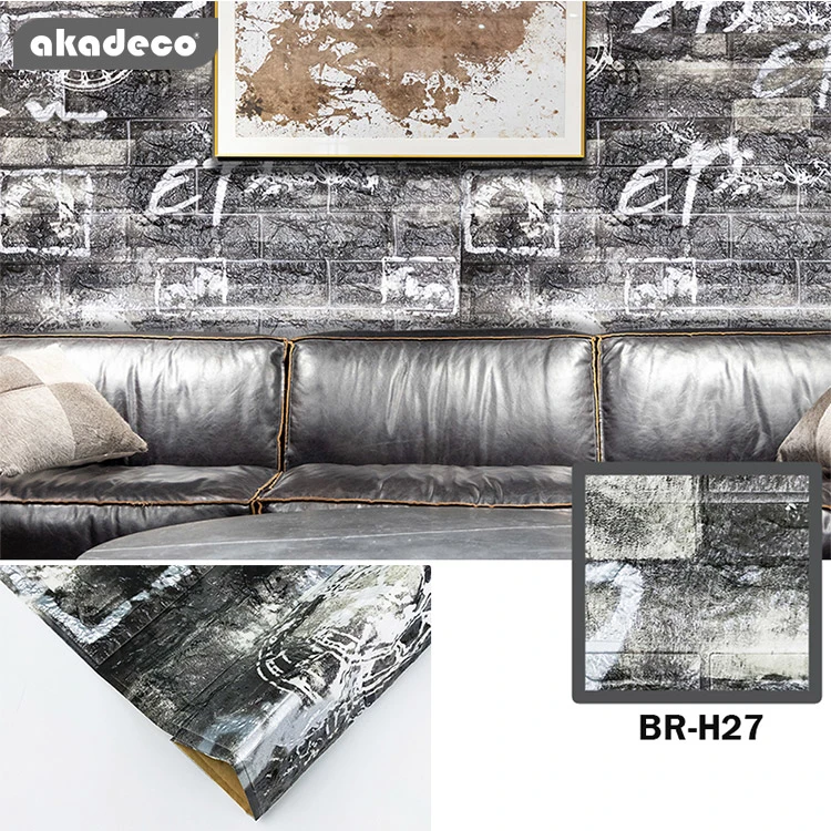 Best Offer|akadeco Textured Mold Proof Wallpaper|Special 3D Design|Full Coverage|Attractive Price|Wall Decoration|70X70cm|OEM