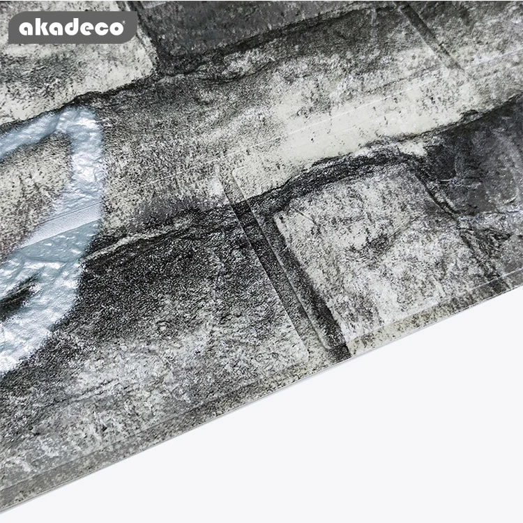 Best Offer|akadeco Textured Mold Proof Wallpaper|Special 3D Design|Full Coverage|Attractive Price|Wall Decoration|70X70cm|OEM