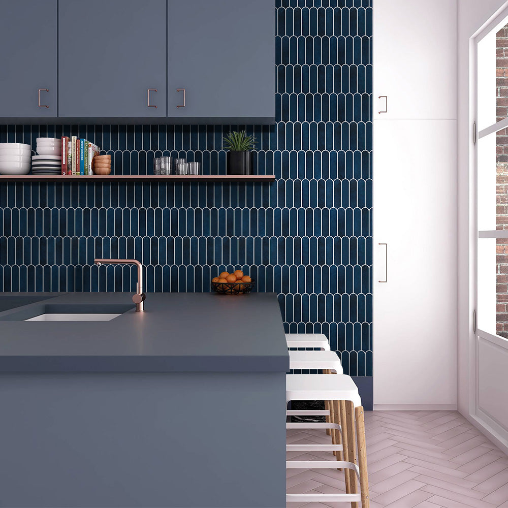 Best Selling | akadeco Fish scale peel and stick backsplash wall tile | PET+PU | Minimalist style | Blue | Kitchen | Wall Decor | 30cm x 30cm | OEM | akadeco abstractpeelstickwallpaper.com