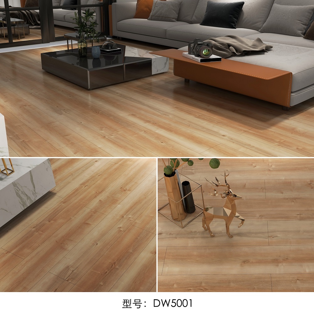 Factory Selling | Textured Mold Proof Floor Tile | PVC | Rustic | Hotel | Brick Pattern | Adhesive Decorative | 15.24cm*91.44cm | OEM