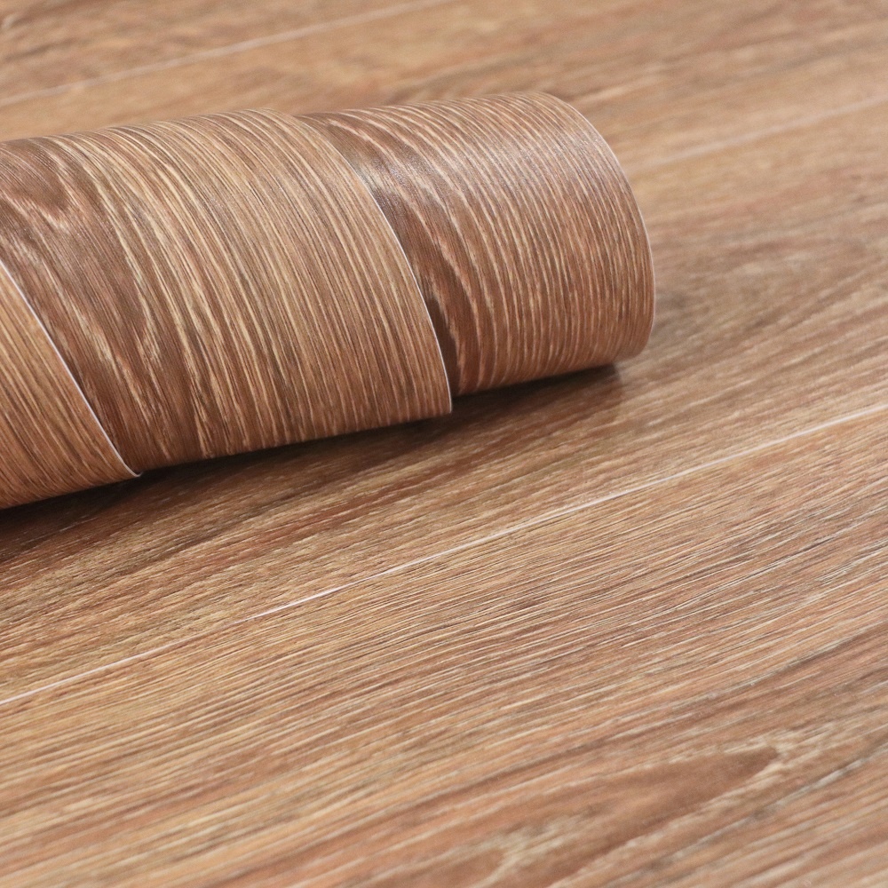 Hot Selling | Textured Mold Proof Floor Tile | PVC | Modern | Living Room | Wood Grain | Adhesive Decorative | 15.24cm*91.44cm | OEM