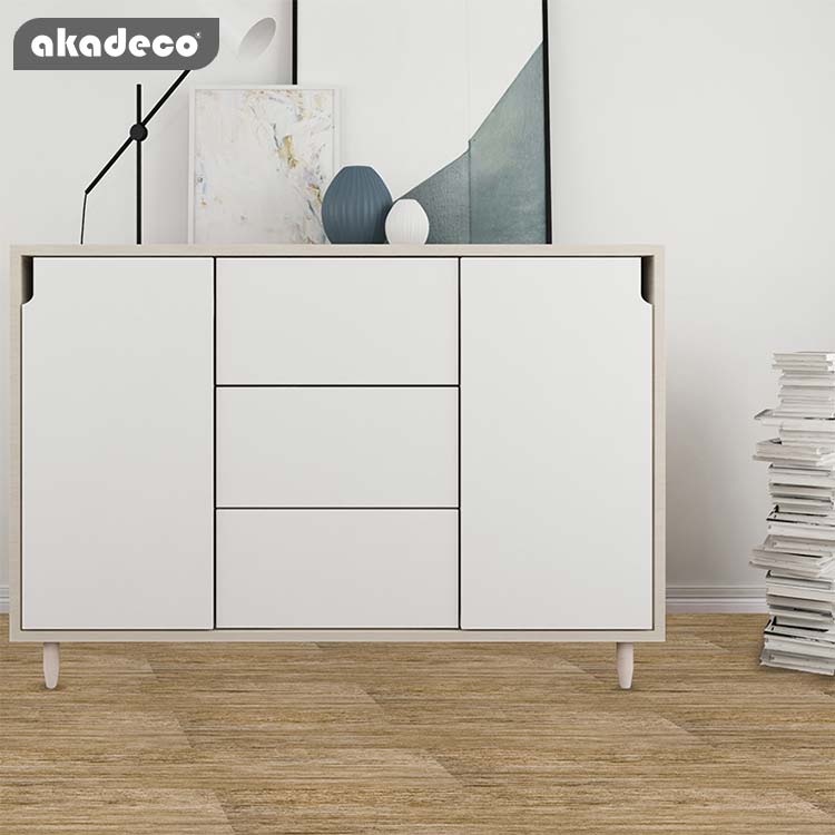 Exclusive Offer akadeco Textured Mold Proof Wallpaper | PVC Material | European Style | Bedroom | Wood Grain | Waterproof | 914*152MM | OEM