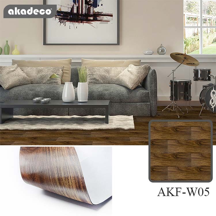 Factory Selling akadeco Textured Mold Proof Wallpaper | PVC Material | Modern Style | Gym | Anti-Static | Eco-Friendly | 914*152MM | OEM