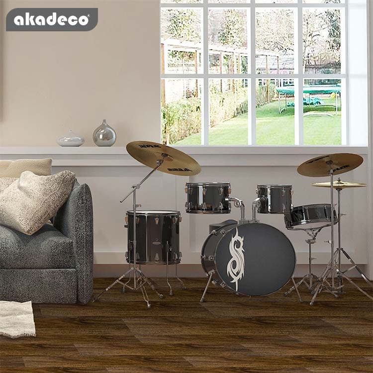 Factory Selling akadeco Textured Mold Proof Wallpaper | PVC Material | Modern Style | Gym | Anti-Static | Eco-Friendly | 914*152MM | OEM