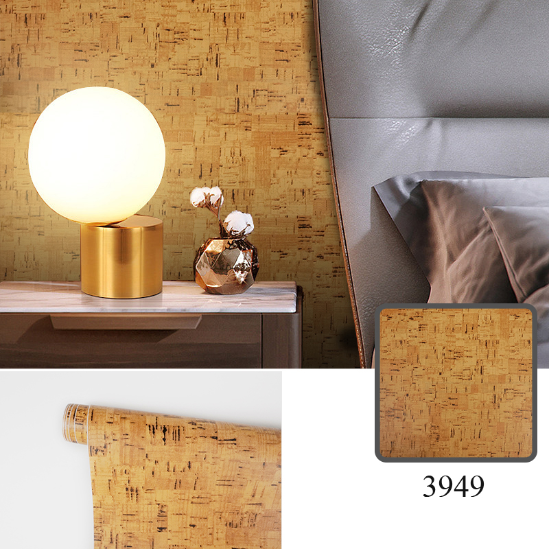 Best Selling | akadeco Textured Mold Proof Wallpaper | PVC | Classic Style | Bedroom | Wood Pattern | Room Decoration | 45cm*5m*0.08mm | OEM