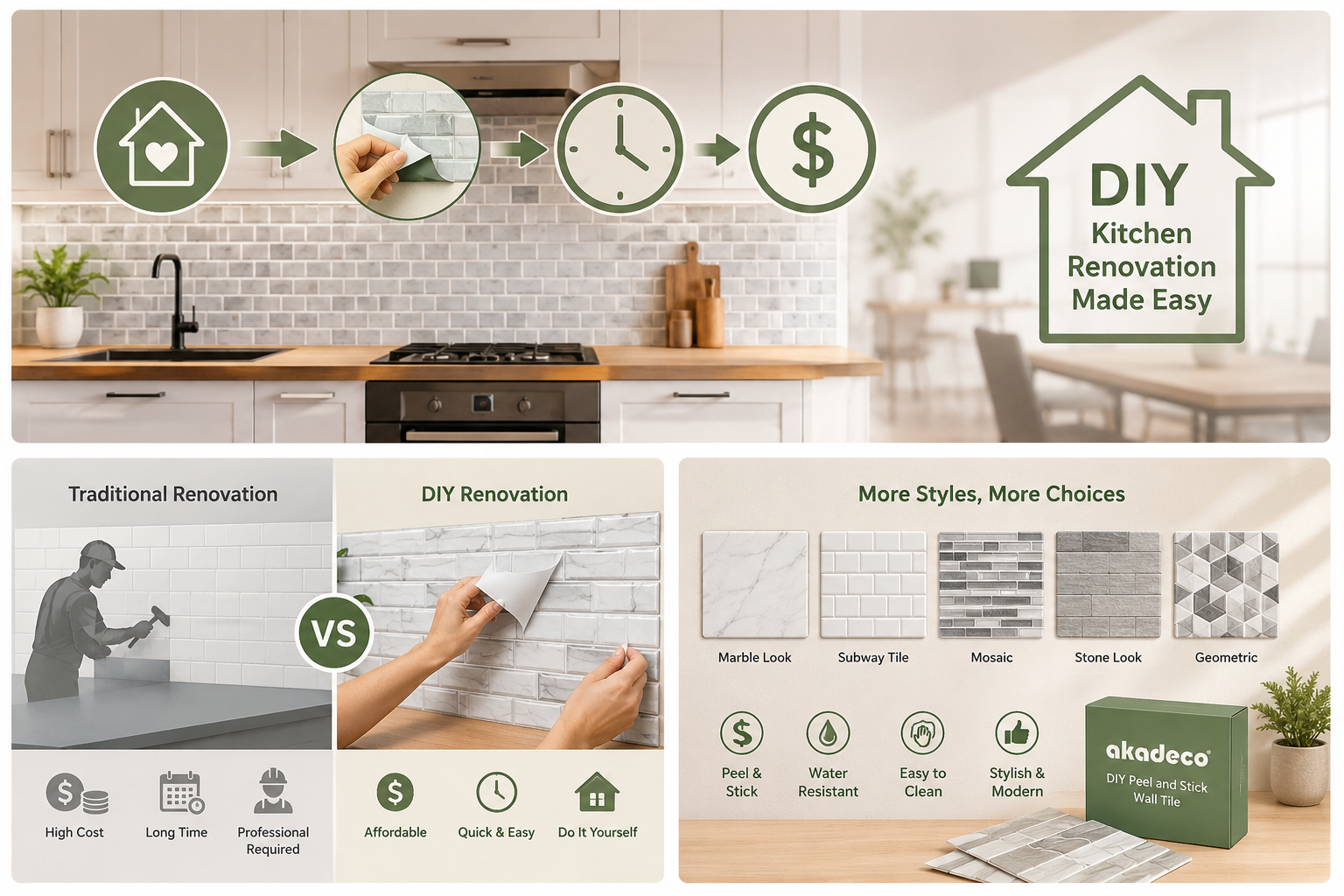 Why Are More Homeowners Choosing DIY Kitchen Renovation Solutions? |abstractpeelstickwallpaper.com