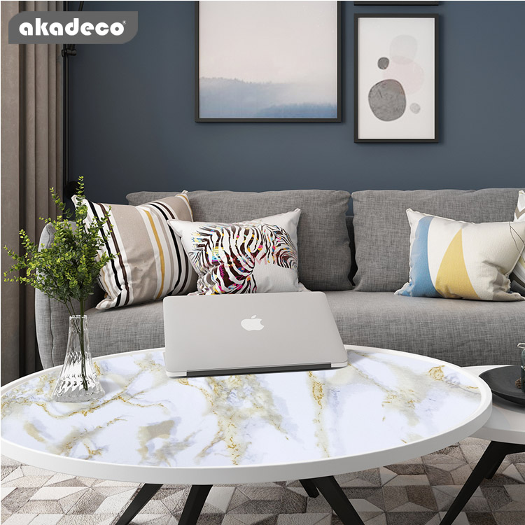 Best Selling | akadeco Textured Mold Proof Wallpaper | PVC Vinyl | Contemporary | Office | Marble | Decorative | 45cm x 2m x 0.08mm | OEM | akadeco abstractpeelstickwallpaper.com