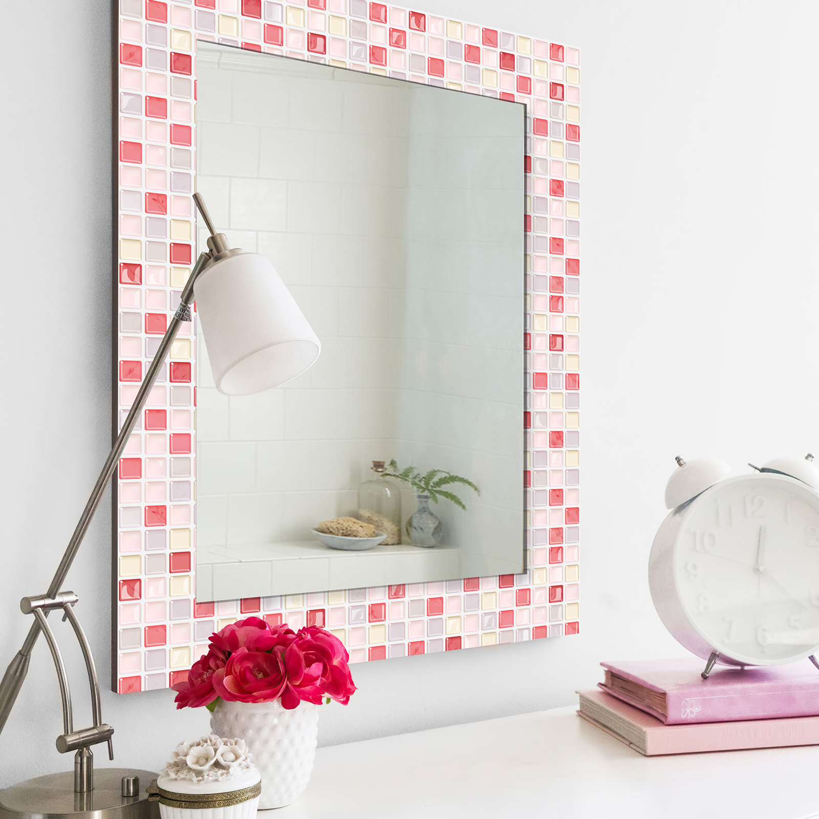 Global Selling |akadeco peel and stick backsplash wall tile |PET+PU |Modern style |Green |Kitchen |Wall Decor |Stick-on Backsplash |25.4cm x 25.4cm | OEM | akadeco abstractpeelstickwallpaper.com