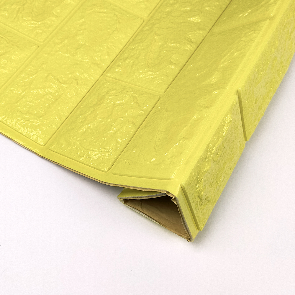 Special Promotion | akadeco Textured Mold Proof Wallpaper | Health and Environmental | Protection Relief 3D | White Simple Rhombus | Soft Package | Square Design | OEM