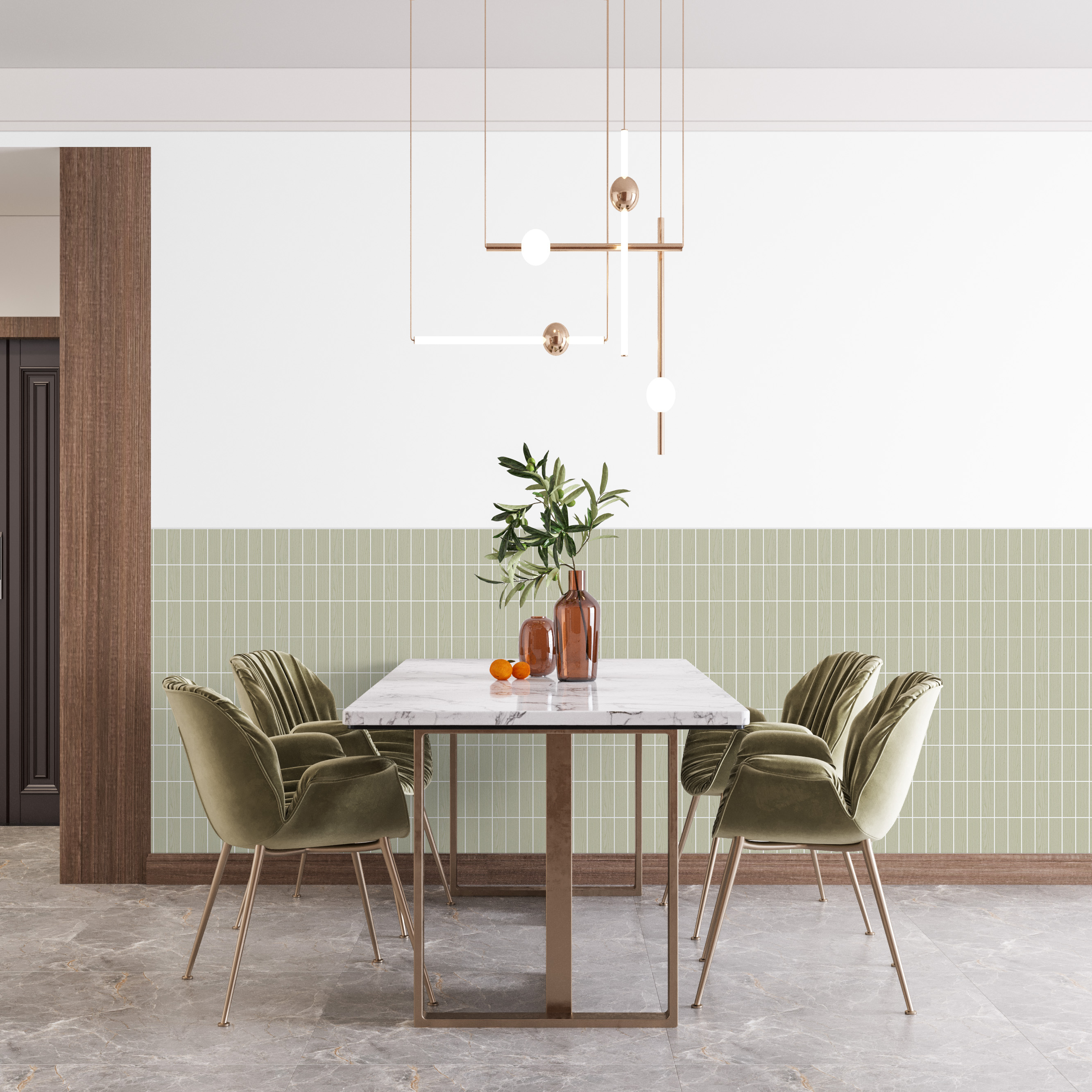 Retail chains | akadeco Slat Design Textured Mold Proof White Foam Wall Sticker|IXPE|Modern style | Wooden | living room|Moisture-resistant|40cm*40cm|OEM abstractpeelstickwallpaper.com