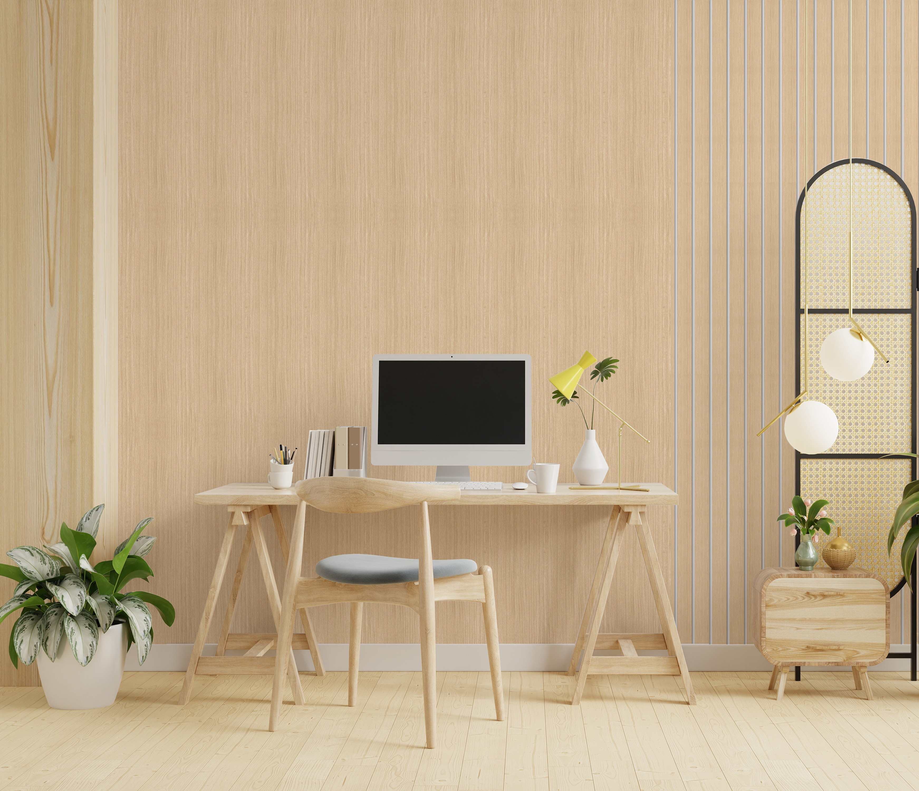 Multi-store | akadeco Textured Mold Proof Foam Wall Sticker|IXPE|Modern style | Wooden | living room|Moisture-resistant|60cm*280cm|OEM abstractpeelstickwallpaper.com