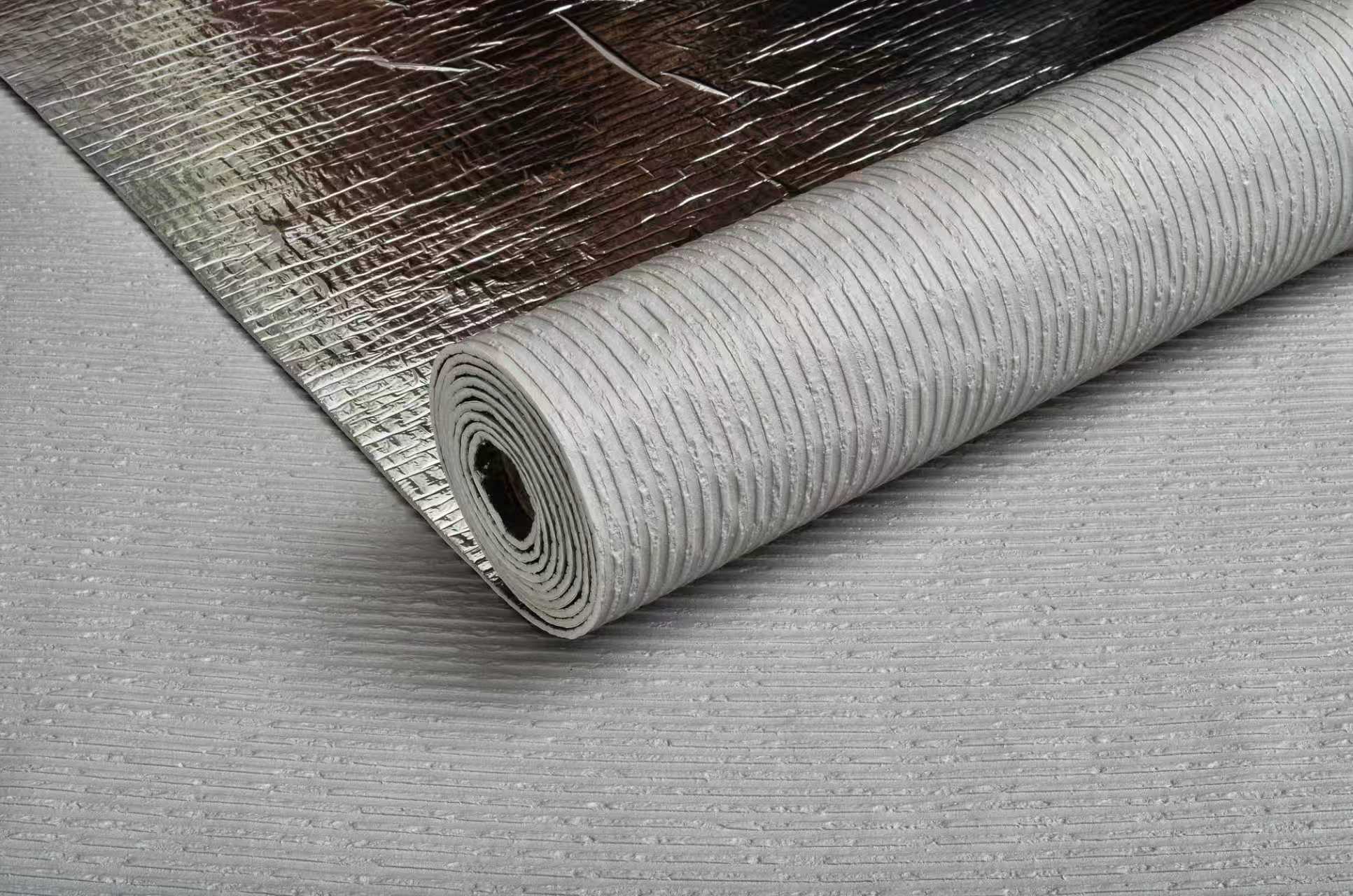 Trending Now | akadeco Imitate Soft Stone Texture Mold Proof Wallpaper| IXPE | Fluted Texture Effect | Grey | living room|Moisture-resistant|60cm*3m|OEM abstractpeelstickwallpaper.com