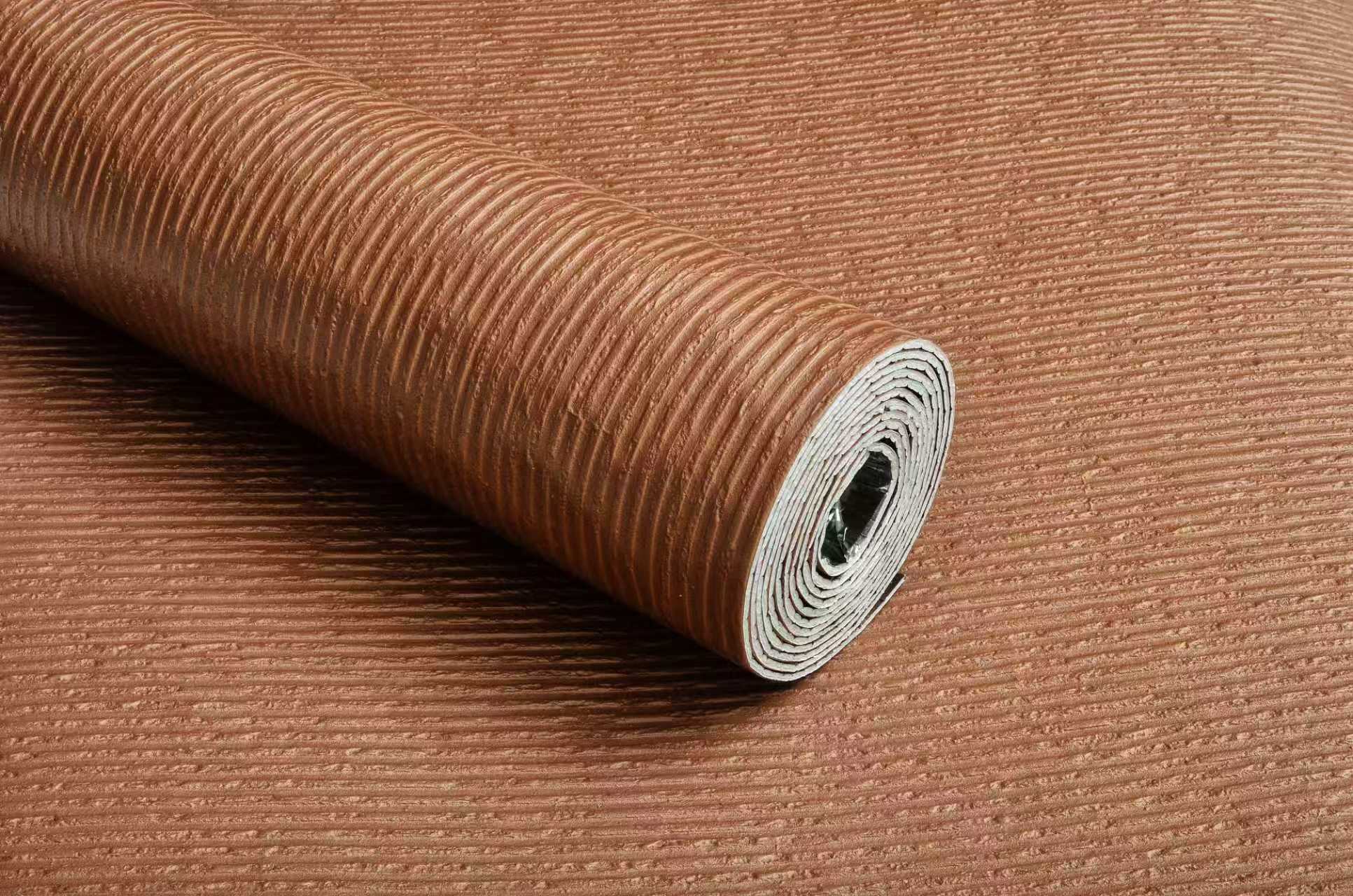 Trending Now | akadeco Imitate Soft Stone Texture Mold Proof Wallpaper| IXPE | Fluted Texture Effect | Grey | living room|Moisture-resistant|60cm*3m|OEM abstractpeelstickwallpaper.com