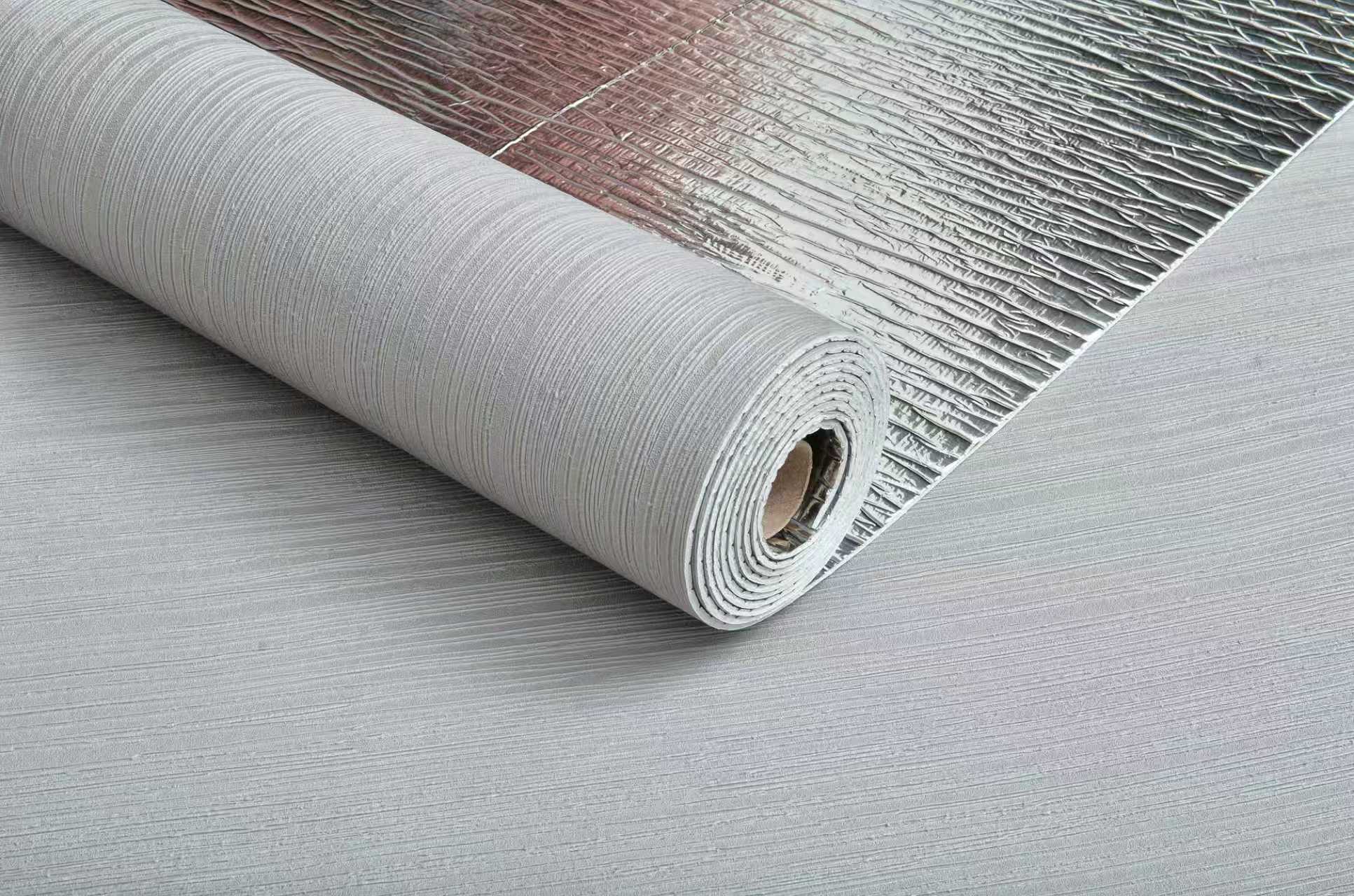 Hot Deal | akadeco Imitate Soft Stone Texture Mold Proof Wallpaper| IXPE | Ribbed Texture | Grey | living room|Moisture-resistant|60cm*3m|OEM abstractpeelstickwallpaper.com