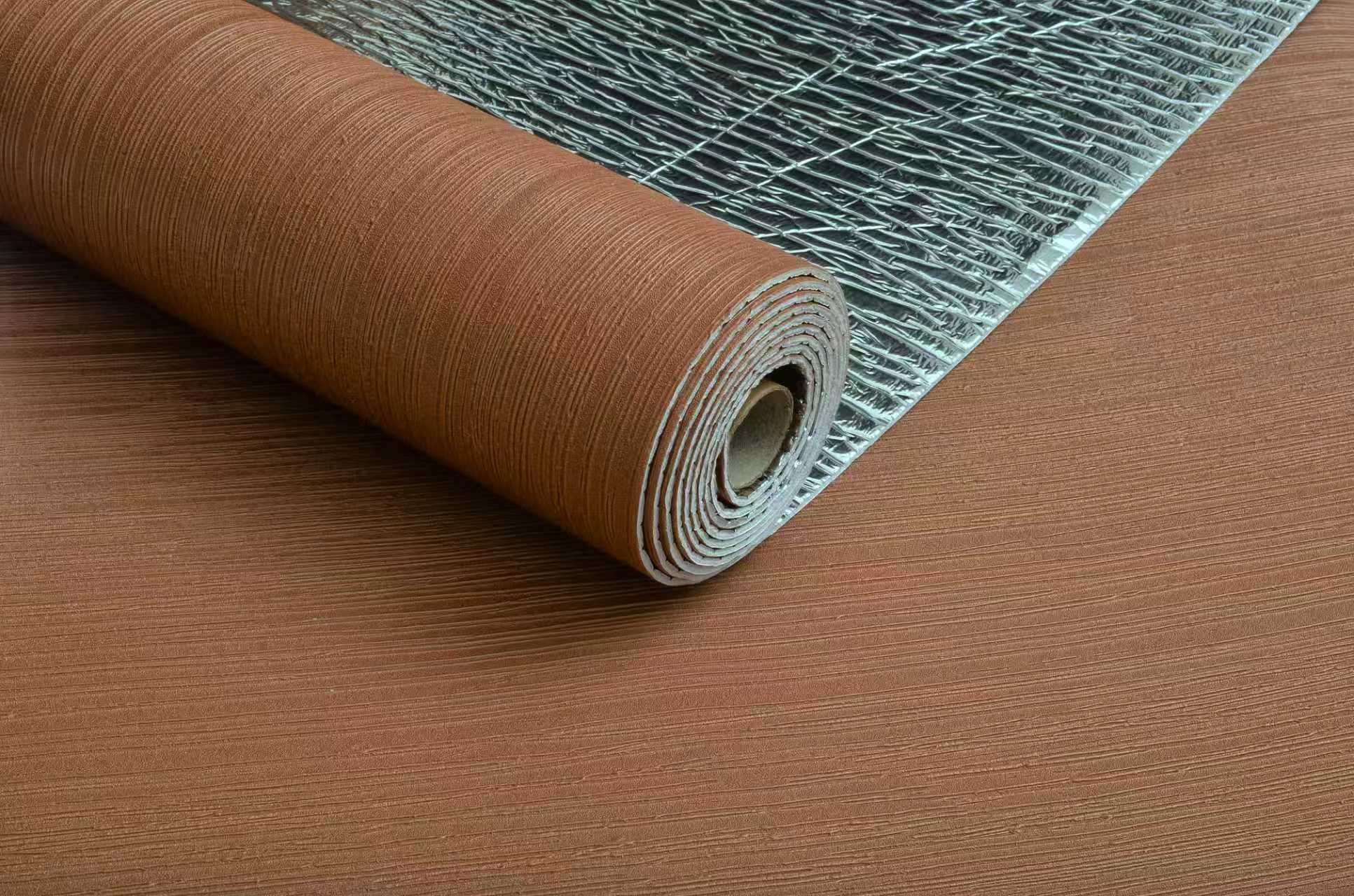 Highly Recommended | akadeco Imitate Soft Stone Texture Mold Proof Wallpaper| IXPE | Ribbed Texture | Red | living room|Moisture-resistant|60cm*3m|OEM abstractpeelstickwallpaper.com