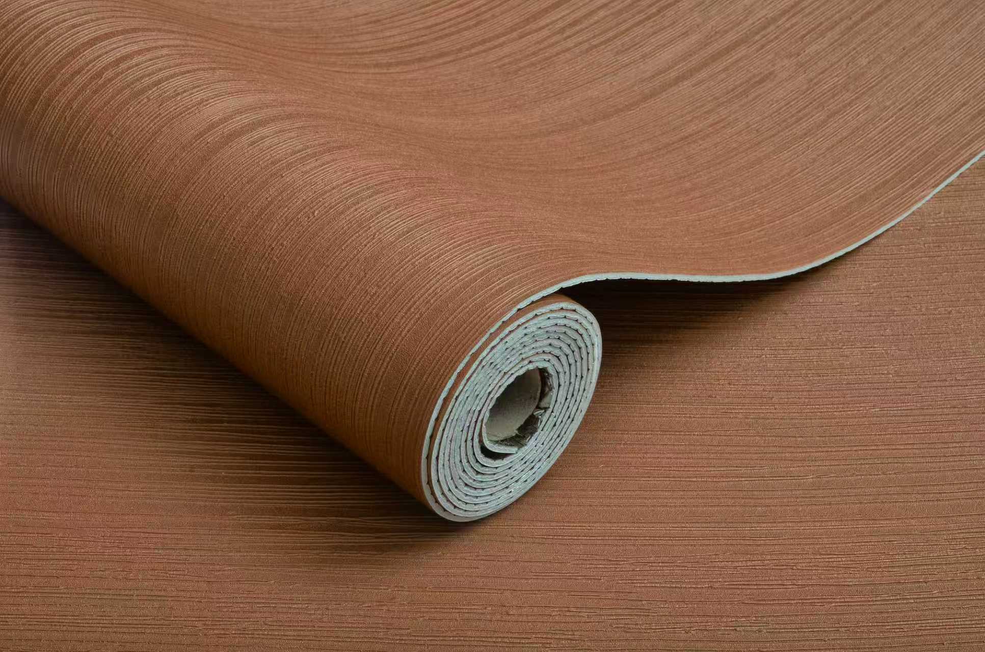 Highly Recommended | akadeco Imitate Soft Stone Texture Mold Proof Wallpaper| IXPE | Ribbed Texture | Red | living room|Moisture-resistant|60cm*3m|OEM abstractpeelstickwallpaper.com