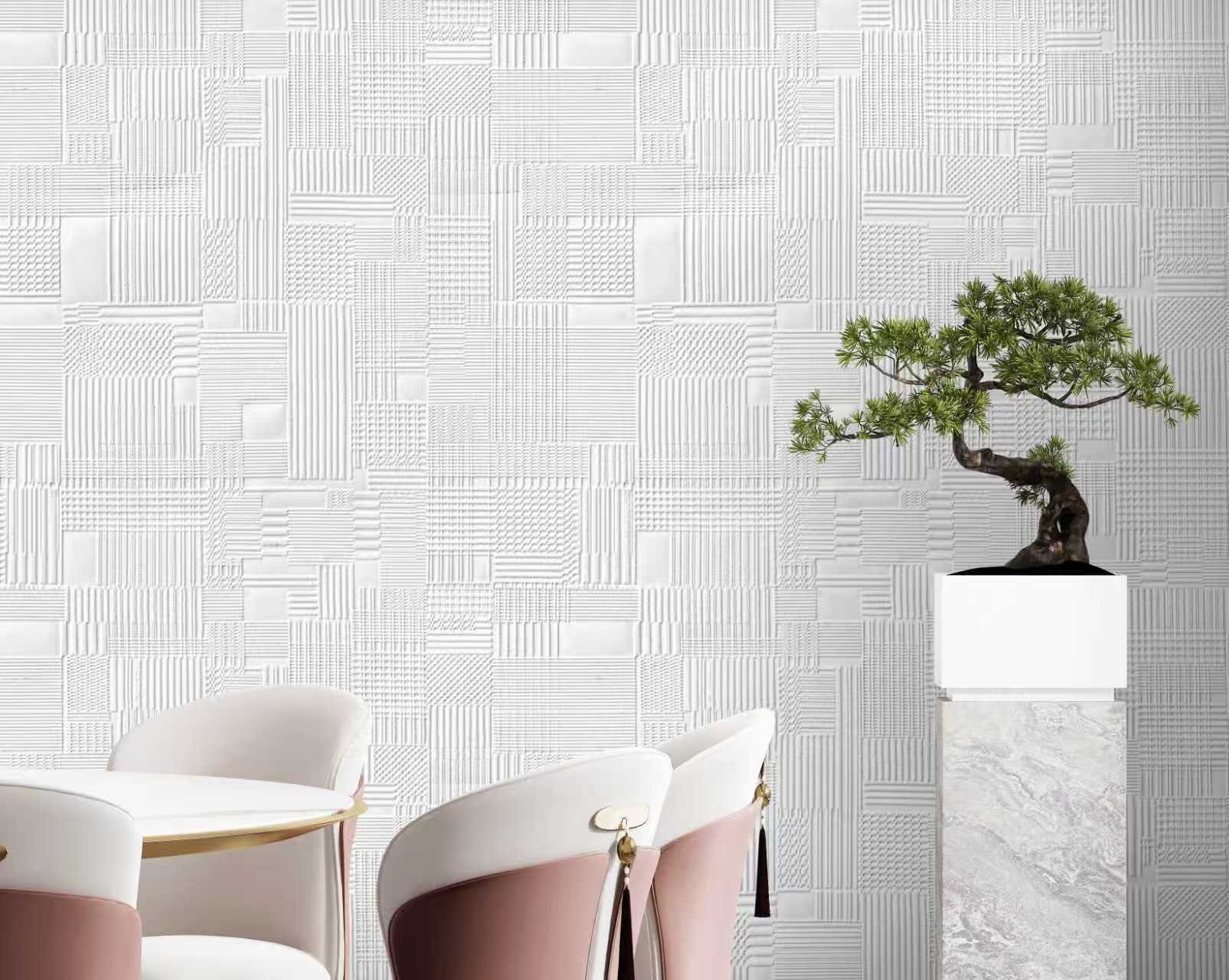 Trending | akadeco Imitate Soft Stone Texture Mold Proof Foam Wall Sticker| IXPE | Cross-Grid Texture | White | living room|Moisture-resistant|60cm*3m|OEM abstractpeelstickwallpaper.com