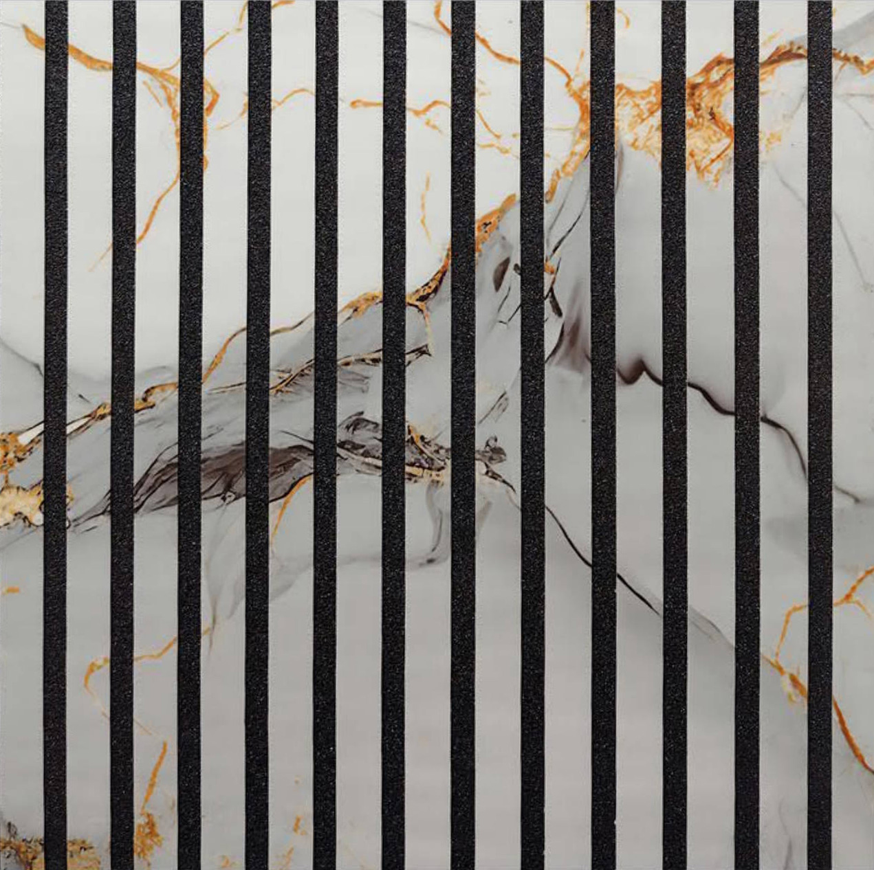 Repeat order | akadeco Slat Design Textured Mold Proof Foam Wall Sticker|XPE|Modern style | Marble | living room|Moisture-resistant|58cm*280cm|OEM abstractpeelstickwallpaper.com