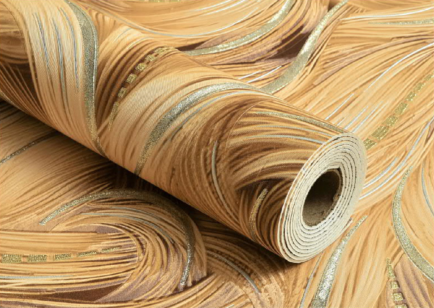 Retail chains | akadeco Imitate Soft Stone Texture Mold Proof Wallpaper| IXPE | Printing and Gilding Series | living room | Moisture-resistant |106cm*3m| OEM abstractpeelstickwallpaper.com