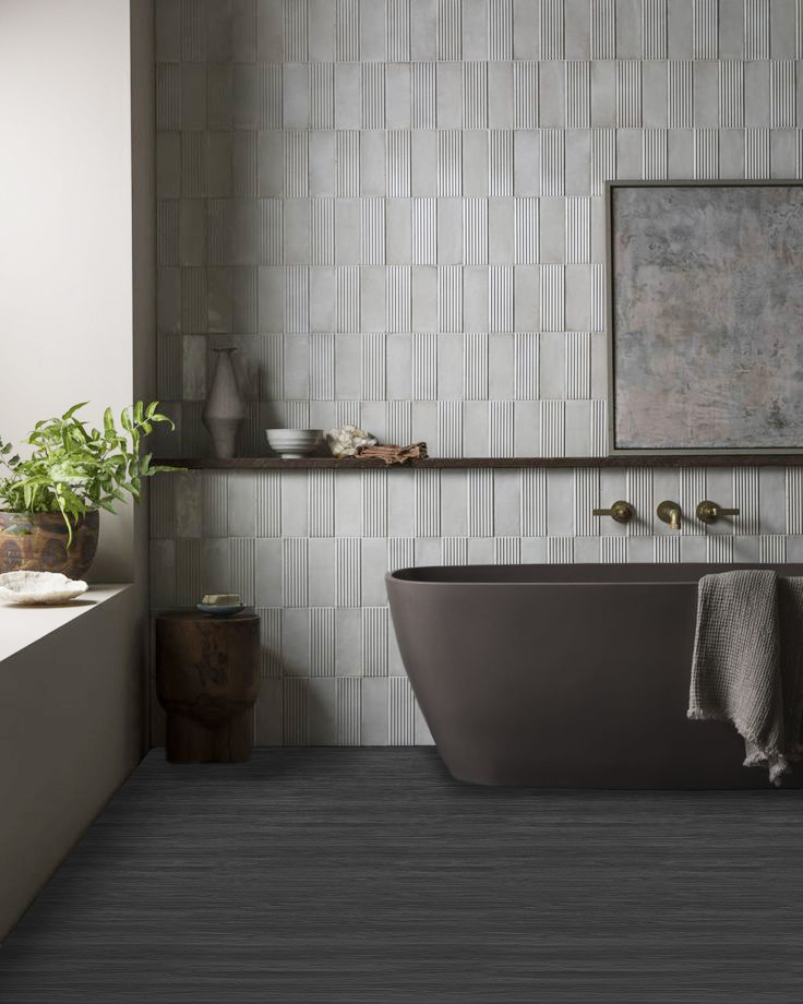 Retail store | akadeco Textured mold-proof PVC PEEL AND STICK FOAM FLOOR TILE|IXPE|Modern style | Wooden | living room|Moisture-resistant|60cm*120cm|OEM abstractpeelstickwallpaper.com