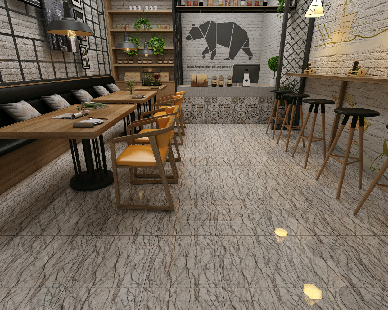 Top Rated | akadeco Textured mold-proof PVC PEEL AND STICK FOAM FLOOR TILE|IXPE|Modern style | Marble | living room|Moisture-resistant|40cm*120cm|OEM abstractpeelstickwallpaper.com