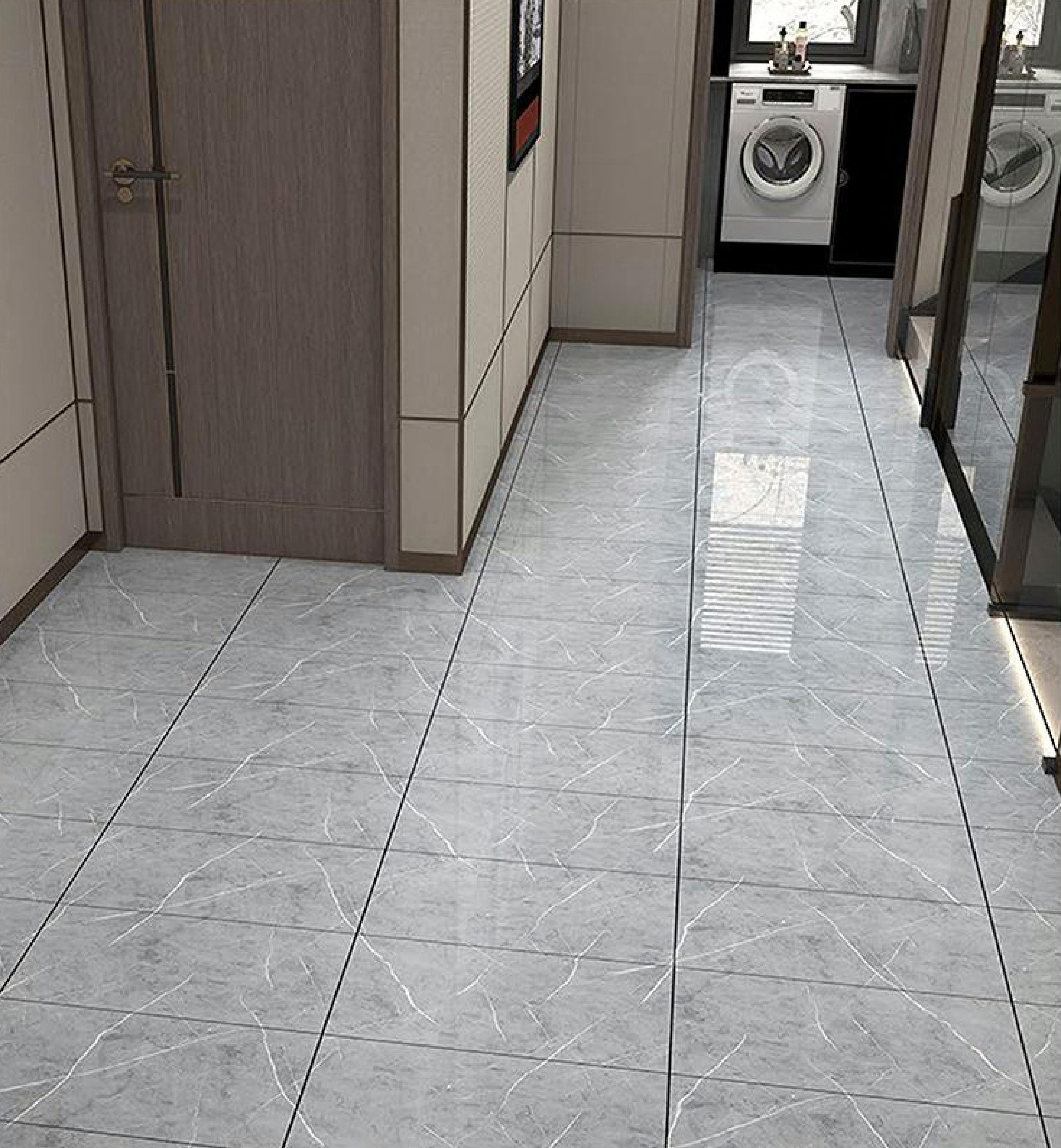 Top Rated | akadeco Textured mold-proof PVC PEEL AND STICK FOAM FLOOR TILE|IXPE|Modern style | Marble | living room|Moisture-resistant|60cm*300cm|OEM abstractpeelstickwallpaper.com