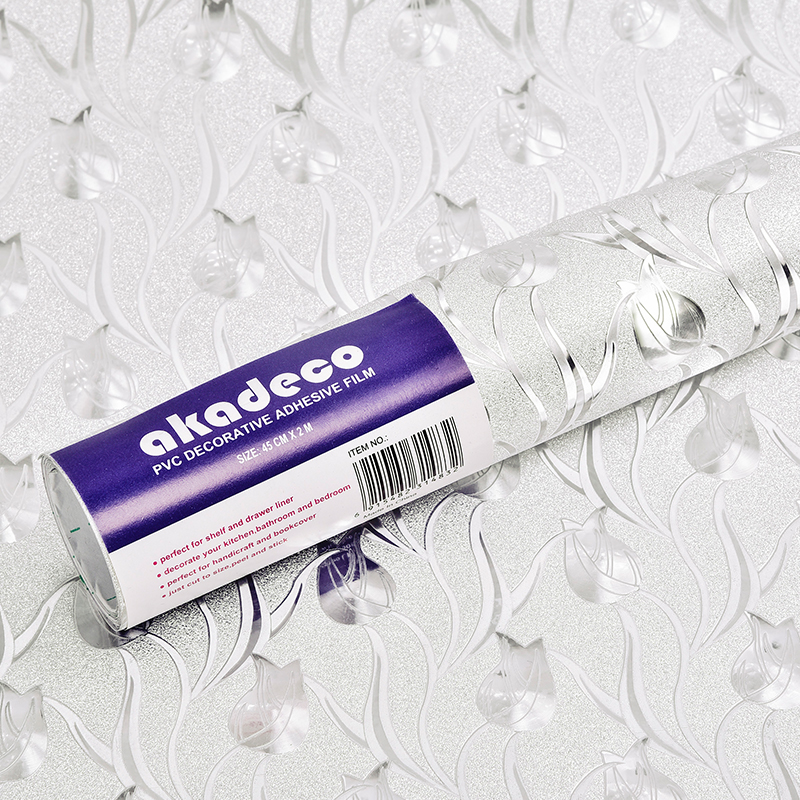 Limited Edition | akadeco Textured Mold Proof Wallpaper | Glitter Design | Bamboo | Zen | Bathroom | Wave Pattern | Interior Design | 45cm x 5m | OEM