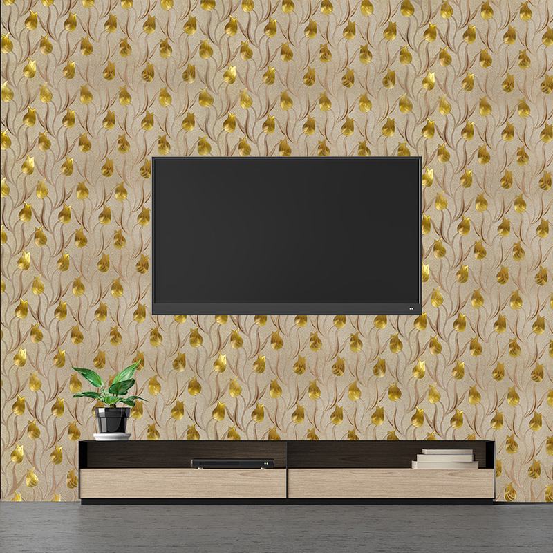 Value Deal | akadeco Textured Mold Proof Wallpaper | Glitter Design | Leather | Contemporary | Study | Checkered Pattern | Interior Design | 45cm x 5m | OEM