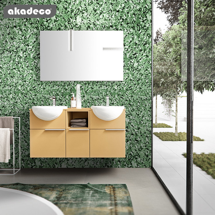 Hot Selling | akadeco Textured Mold Proof Wallpaper | PVC Vinyl | Modern | Kitchen | Marble | Decorative | 45cm x 2m x 0.08mm | OEM