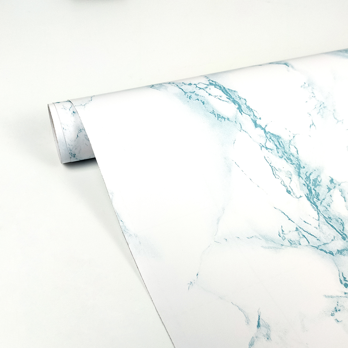 Exclusive Offer | akadeco Textured Mold Proof Wallpaper | PVC Vinyl | Modern | Bathroom | Marble | Decorative | 45cm x 2m x 0.08mm | OEM