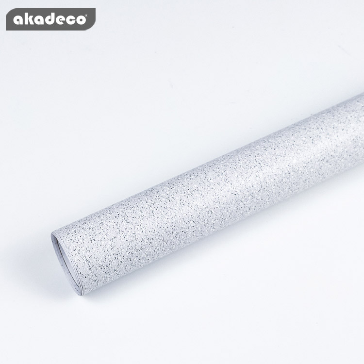 Factory Selling | akadeco Textured Mold Proof Wallpaper | PVC Vinyl | Classic | Bedroom | Floral | Decorative | 45cm x 2m x 0.08mm | OEM