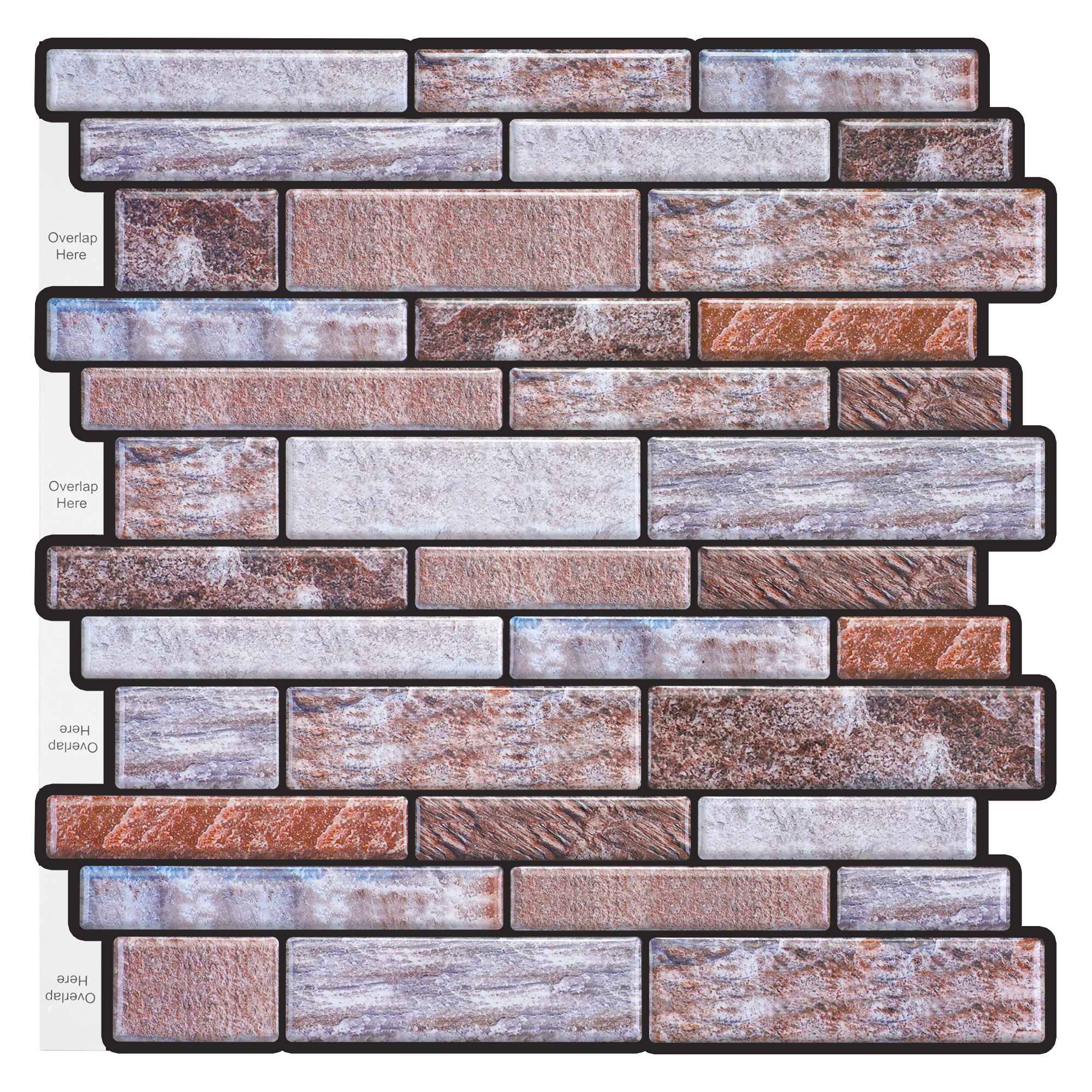 Factory Selling | Peel and Stick Backsplash Wall Tile | PU+PVC | Modern Home Upgrade | Kitchen & Bathroom | Removable Tile Backsplash | 25.4cmx25.4cm | OEM | akadeco abstractpeelstickwallpaper.com