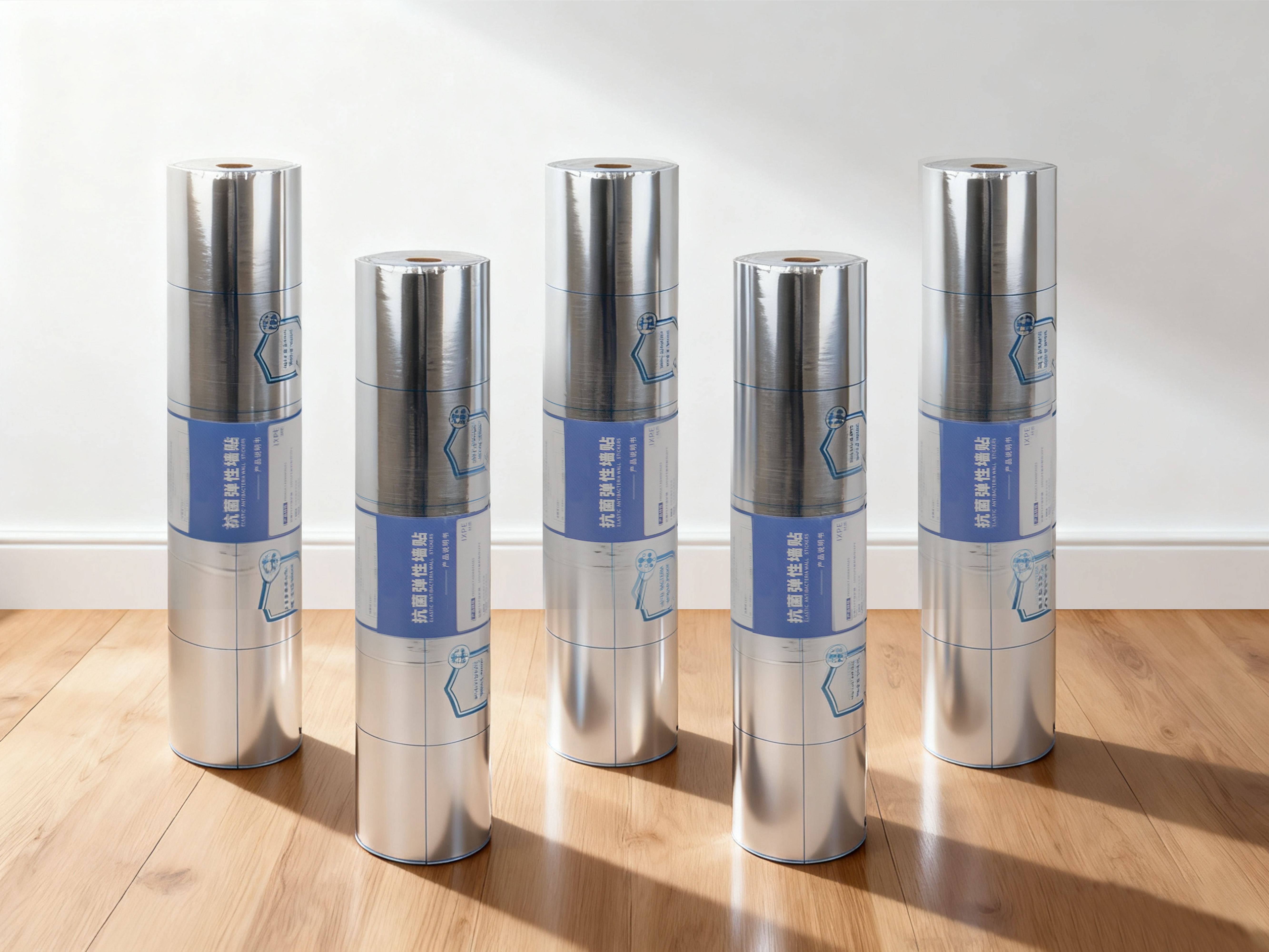 Factory Selling | akadeco Textured Mold Proof Wallsticker | IXPE | Fan-shaped Stone Pattern | Grey | Bathroom Moisture Shield | Kitchen & Bedroom | Mold Proof Wallpaper | 50cm x 2.8m x 2.5mm | OEM | akadeco abstractpeelstickwallpaper.com