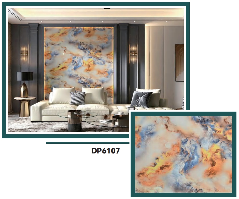 Exclusive Deal | akadeco Textured Mold Proof Wallpaper | PET+IXPE | Contemporary Style | Commercial Area | Marble Grain | Decorative Use | 120cmx280cm | OEM