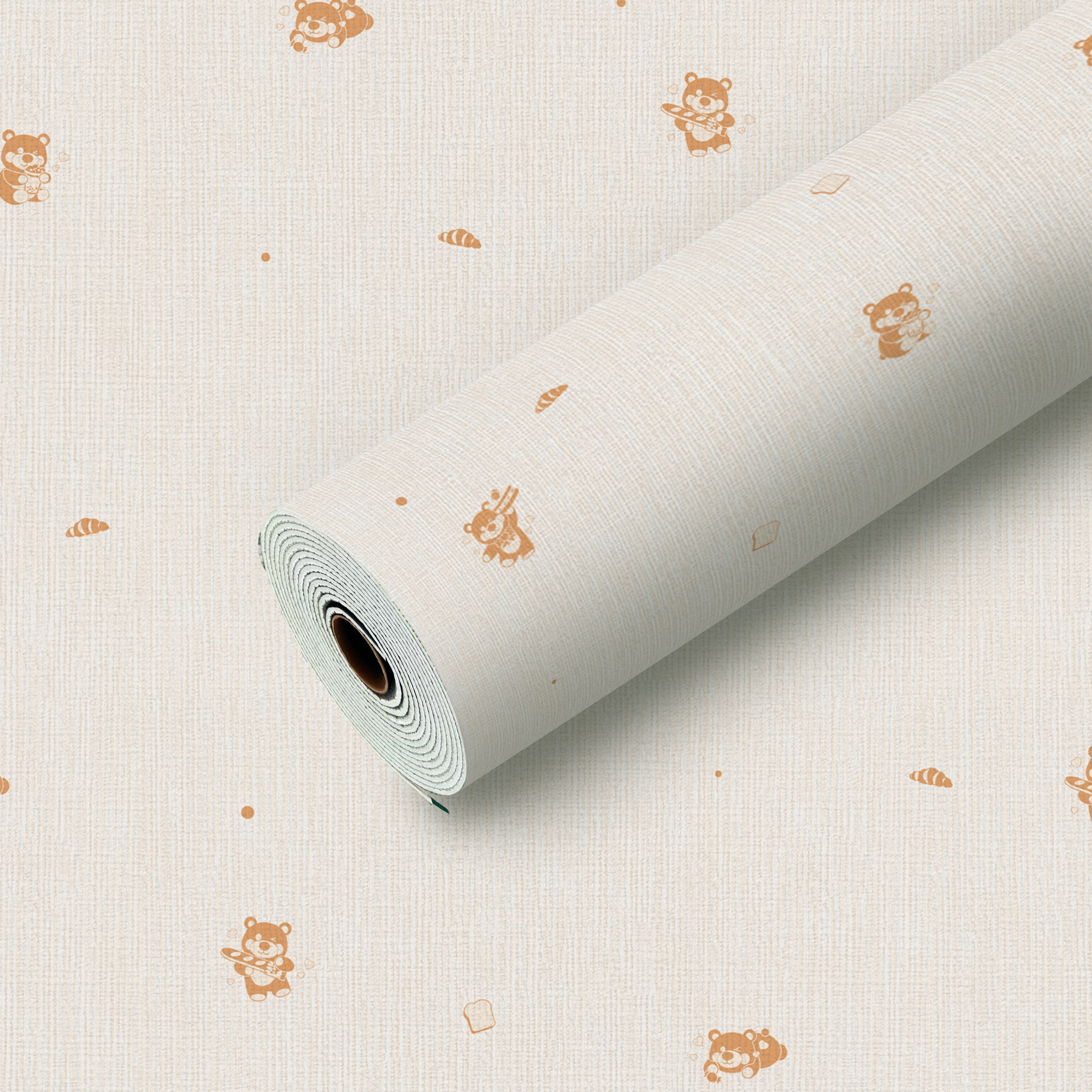 Factory Selling | akadeco Textured Mold Proof Wallsticker | IXPE | Fan-shaped Stone Pattern | Grey | Bathroom Moisture Shield | Kitchen & Bedroom | Mold Proof Wallpaper | 50cm x 2.8m x 2.5mm | OEM | akadeco abstractpeelstickwallpaper.com