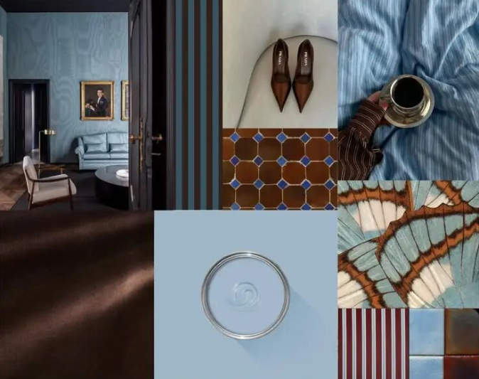 2027/24 Interior Color Trend Inspiration and Modern Living Aesthetics |abstractpeelstickwallpaper.com