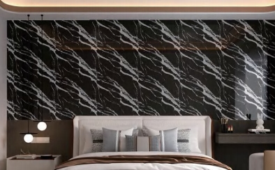 Limited Offer | akadeco Textured Mold Proof Wallpaper | PET+IXPE | Mediterranean style | Retail Use | Marble Design | Moisture Resistant | 120cmx280cm | OEM