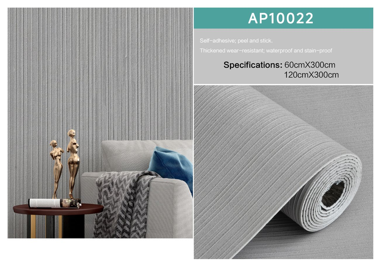 Editor’s Pick | Textured Mold Proof Wallpaper | PVC | Modern | Living Room | Vertical Stripe | Wall 
